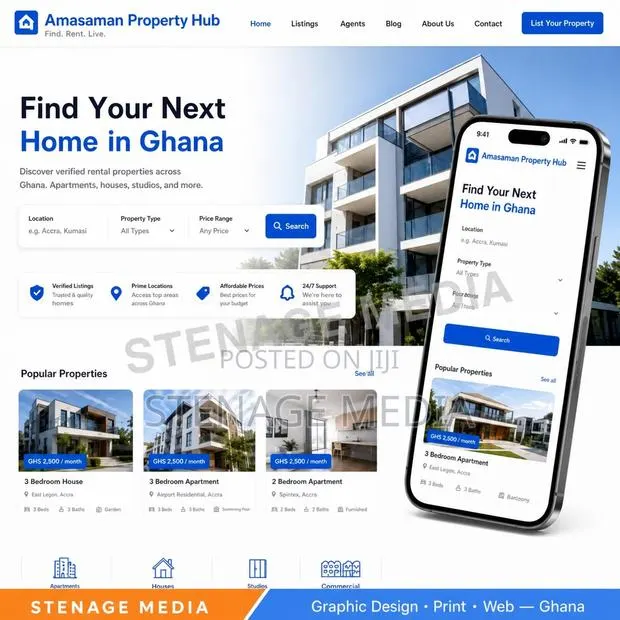 Real Estate Website Design – Property Listings & Agents · Photo 1