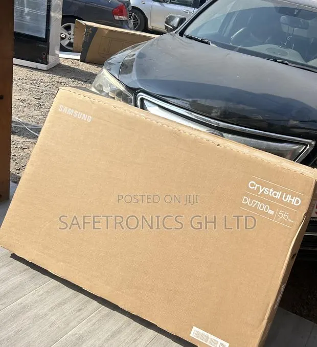 Fresh Sealed in Box 55 Inch Samsung Smart Led Ultra Du80 Electric Tv · Photo 1
