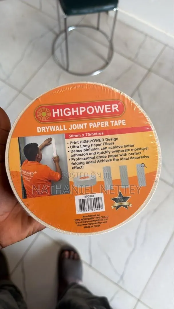 Drywall Joint Paper Tape · Photo 1
