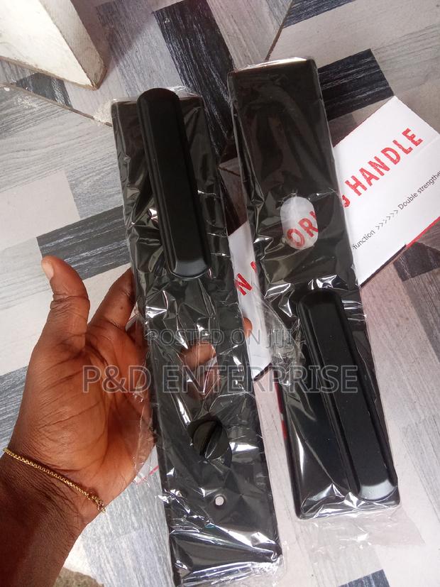 Security Door Black Handle · Photo 1