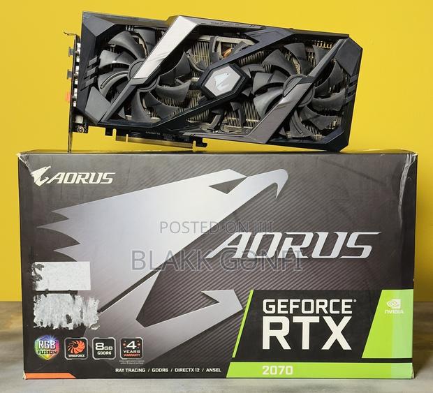 Gigabyte Aorus RTX 2070 8gb RGB Card · Photo 1