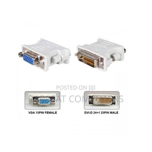 Dvi Male 24+1 (D-Male) to Vga Female Converter · Photo 1