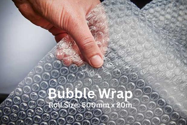 Bubble Wrap - One(1) Roll Size - (50cm X 20yards) · Photo 1