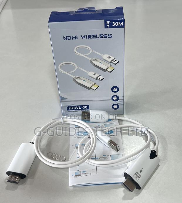 30m Hdmi Wireless Extender Transmitter and Receiver HDWL-30 · Photo 1