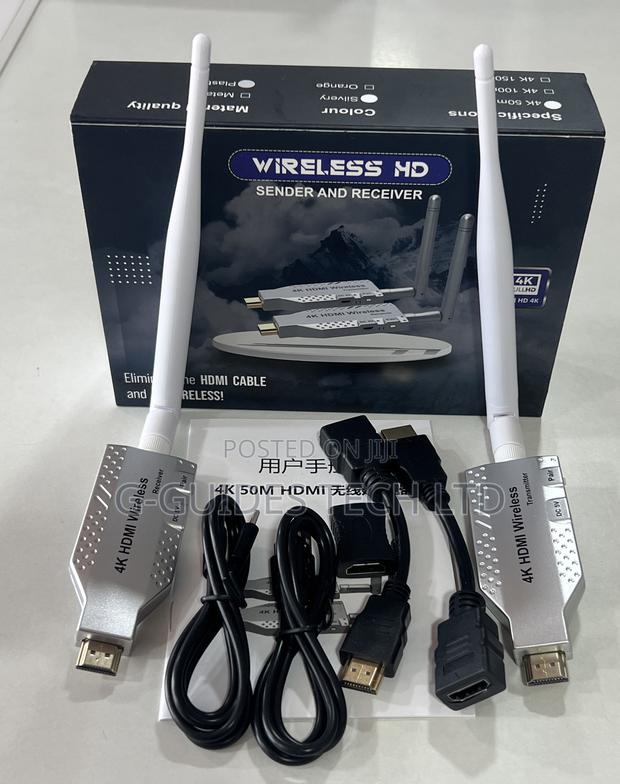 50m Hdmi Wireless Extender Transmitter and Receiver · Photo 1