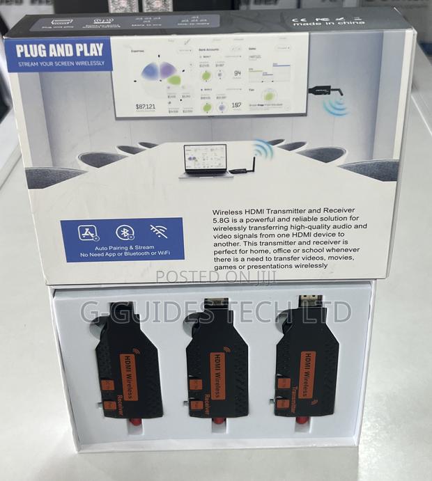 150m Hdmi Wireless Extender 1-Transmitter and 2-Receiver · Photo 4