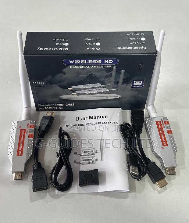 100m Hdmi Wireless Extender Transmitter and Receiver · Photo 1