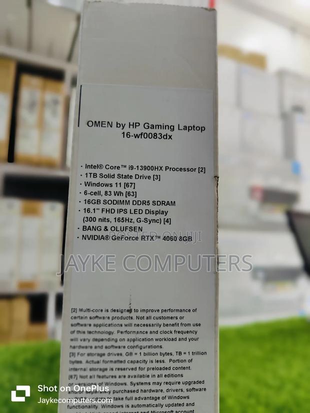 New Laptop HP Omen 16 16GB Intel Core i9 SSD 1T · Photo 3