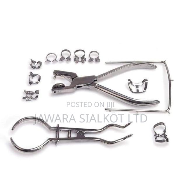 12 PCS Dental Endodontic Clamp Puncher Clamps Forceps Kit · Photo 3