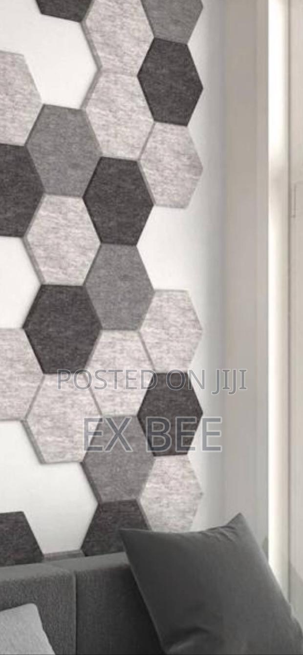 12pcs Hexagon Acoustic Panels Soundproofing Padding · Photo 4