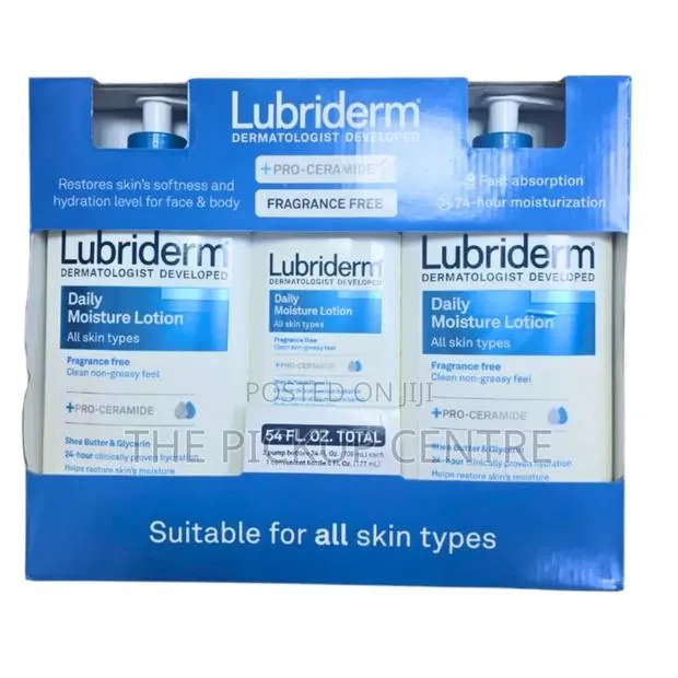 Lubriderm Daily Moisture Lotion, Pump Bottle 709ml ,177ml · Photo 1