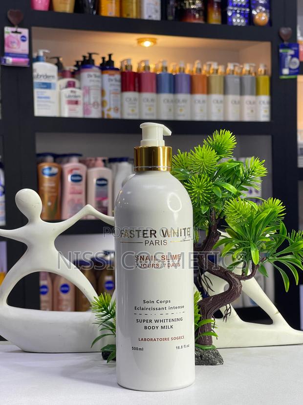 Faster White Paris Snail Slime Super Whitening Body Milk · Photo 1