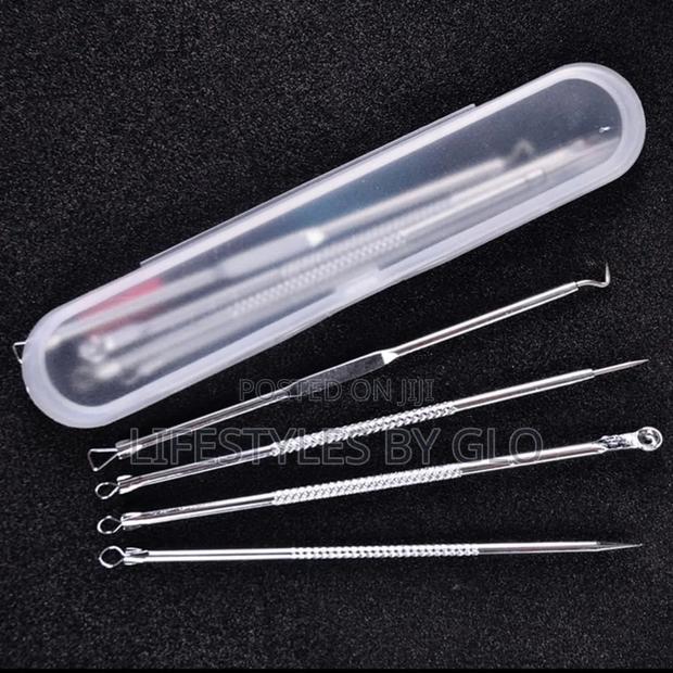 Stainless Steel 4pc Facial Extractor Kit Acne Blemish · Photo 2