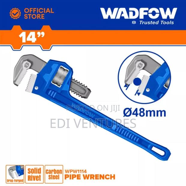 Wadfow 14 Inches Pipe Wrench. Wpw1114 · Photo 1