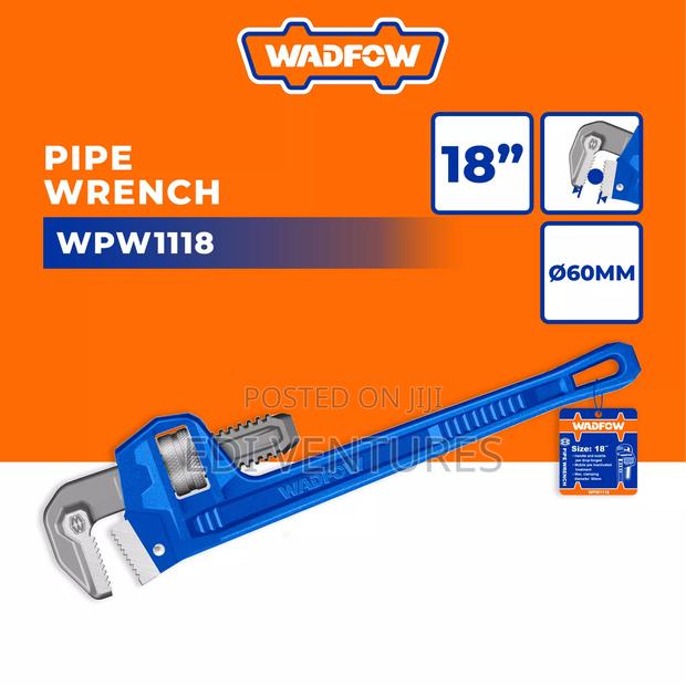 Wadfow 18 Inches Pipe Wrench Wpw1118 · Photo 1