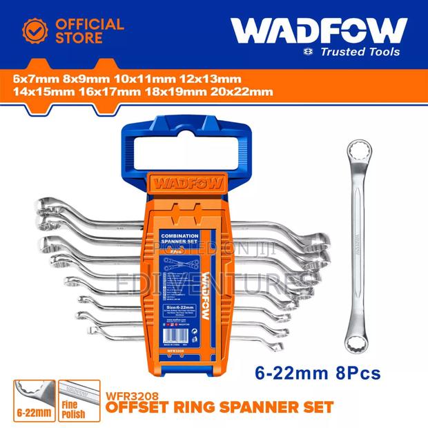 Wadfow Offset Ring Spanner Set · Photo 1