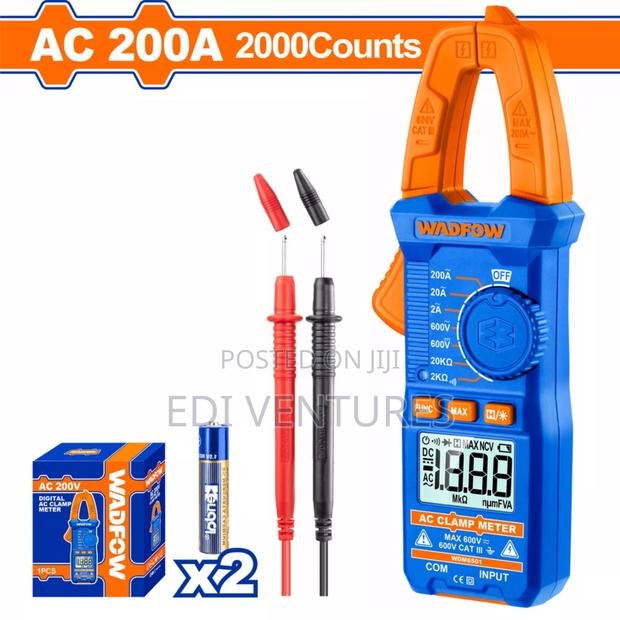 Wadfow Digital AC Clamp Meter. Wdm6501 · Photo 1
