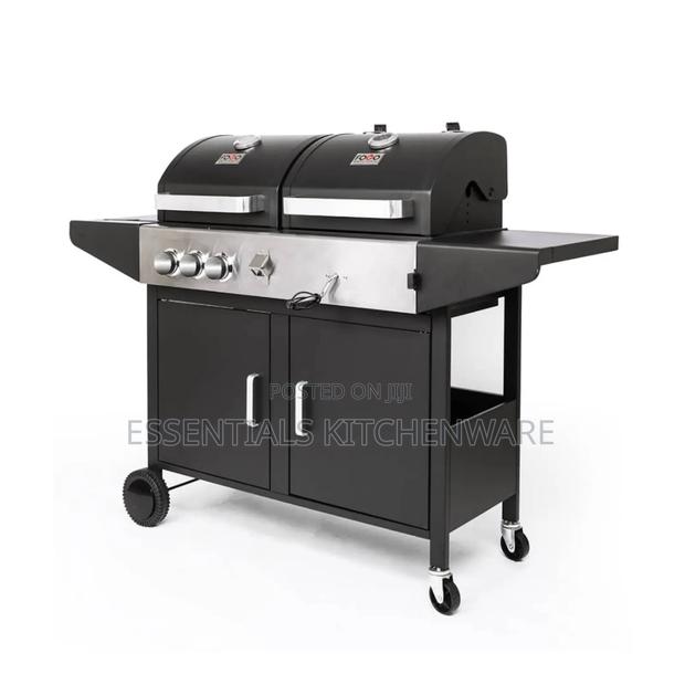Dual Fuel 3 Burner Combi BBQ Grill · Photo 1