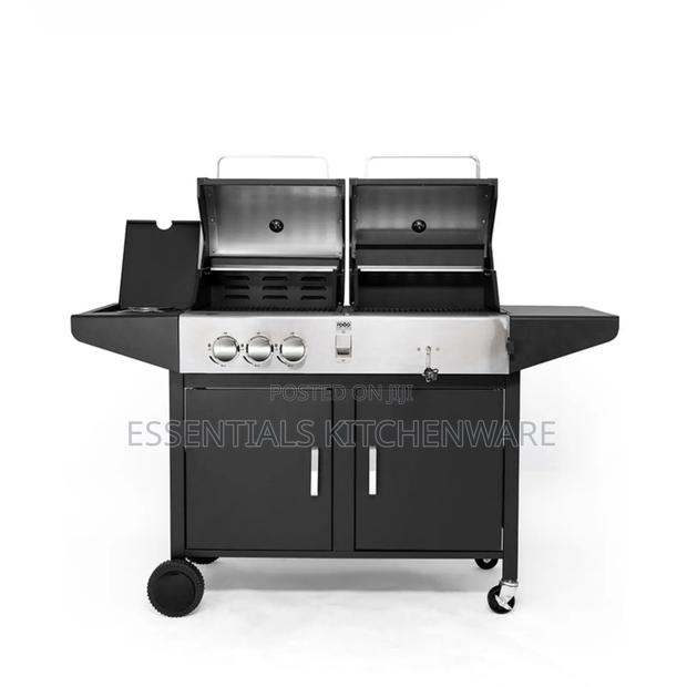 Dual Fuel 3 Burner Combi BBQ Grill · Photo 2