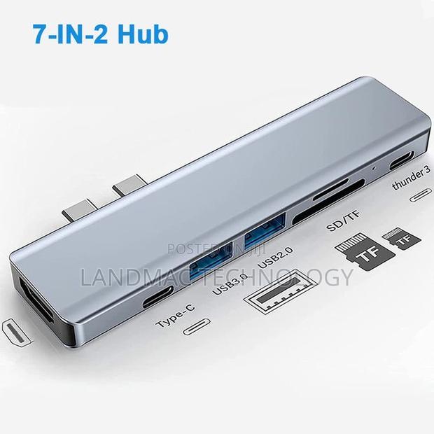 USB C HUB for Macbook Pro/Air M1 2020-2016 Type-C to HDMI · Photo 1