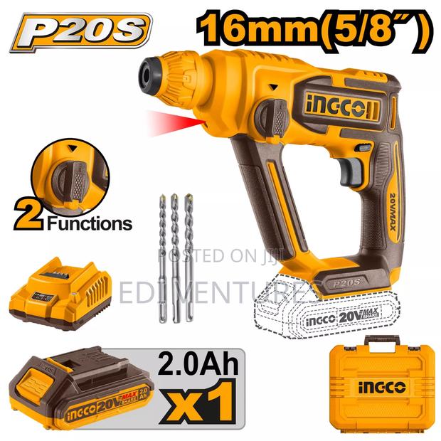 Ingco Cordless Rotary Hammer Crhli20168 · Photo 1