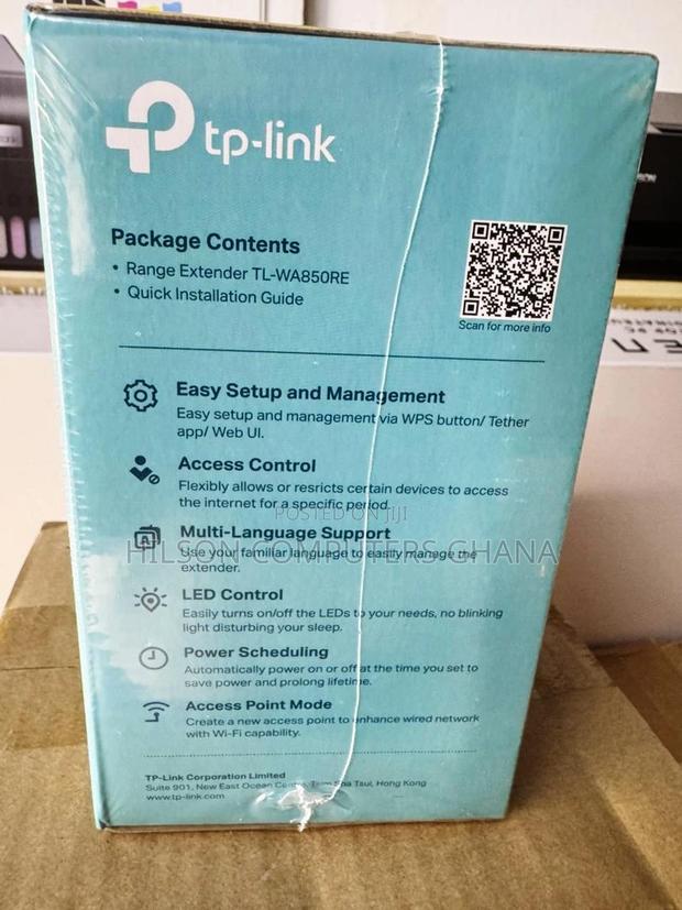 Tp-Link 300mbps Wi-Fi Range Extender Tl-Wa850re · Photo 2