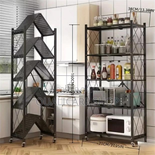 5 Layer Foldable Metal Rack · Photo 2
