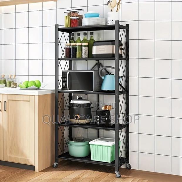 5 Layer Foldable Metal Rack · Photo 3
