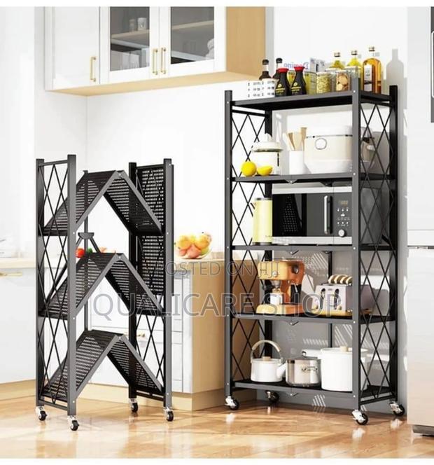 5 Layer Foldable Metal Rack · Photo 4