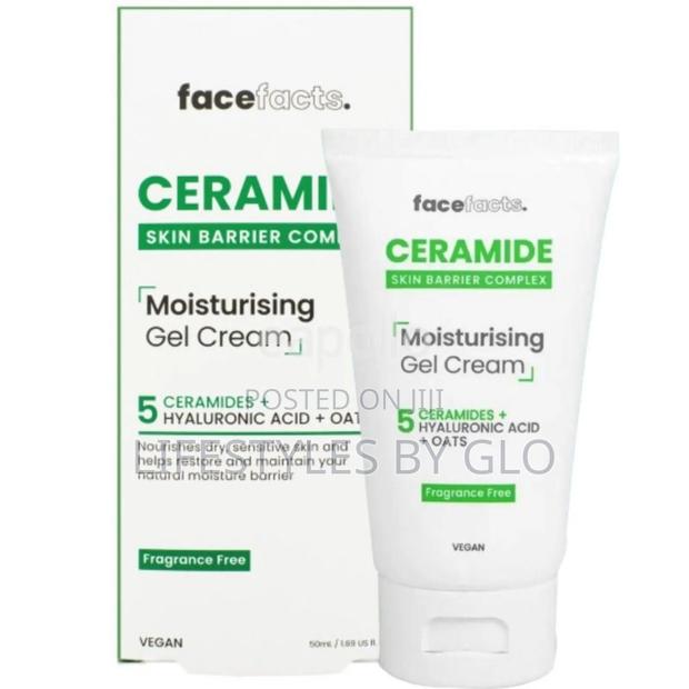 Face Facts Ceramide Moisturising Gel Cream – 50ml / · Photo 1