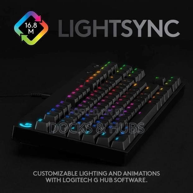 Logitech G PRO Mechanical KTL Gaming Keyboard - LIGHTSYNC · Photo 8