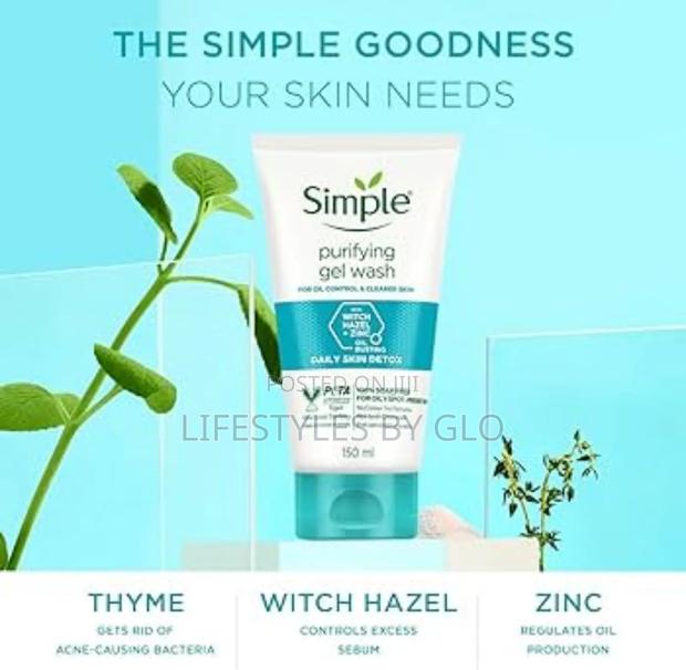 Simple Purifying Gel Facial Wash, 150ml · Photo 2