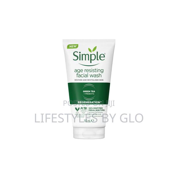 Simple Age Resisting Facial Wash- Regeneration · Photo 1