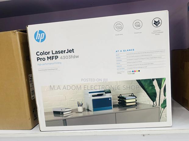 Hp Color Laser Jet Pro 4303fdw All in One Printer · Photo 1