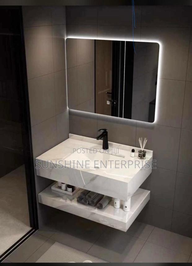 Stone Cabinet Basin-80cm · Photo 1