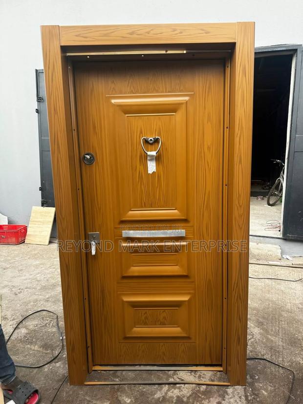 Full Metal Security Door, Waterproof Security Door, Modern · Photo 1