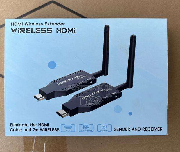 Wireless Hdmi Extender 50m+Antenna Transmitter Receiver · Photo 1
