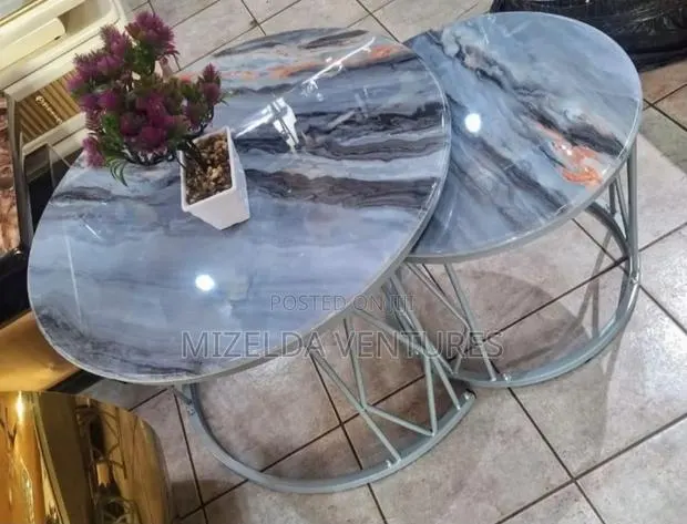 2 in 1 Marble Center Table · Photo 1