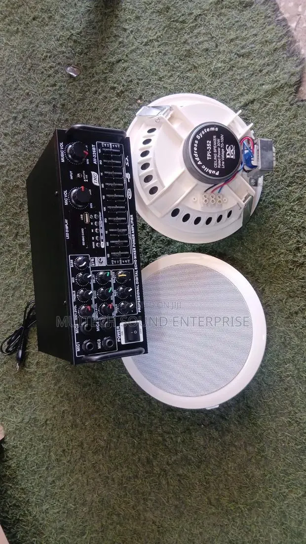 Celling Speaker With Amplifier · Photo 1