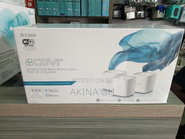 D-Link Ac1200 Dualband Wholehome Mesh Wi-Fi System Covr-1100 · Photo 1