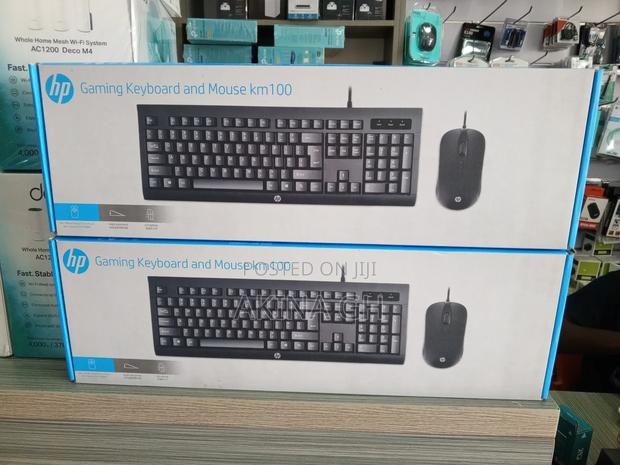 HP Gaming Keyboard and Mouse Km100 (Original) · Photo 1