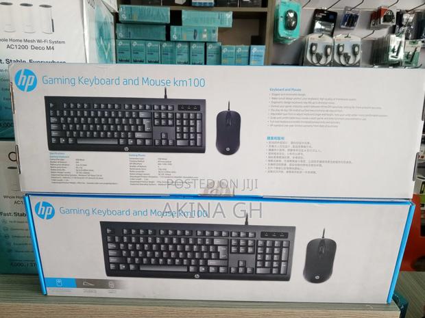HP Gaming Keyboard and Mouse Km100 (Original) · Photo 2