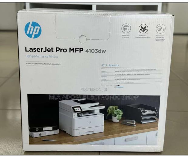 Brand New Hp 4103dw Laserjet Printer · Photo 1