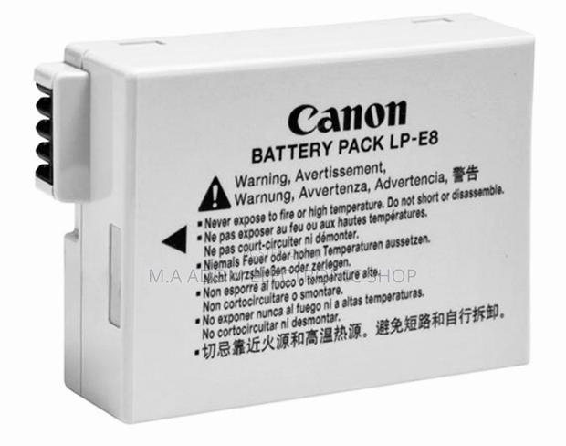 Canon Lp-E8 Battery Pack for EOS 550D, 600D, 650D and 700D · Photo 1