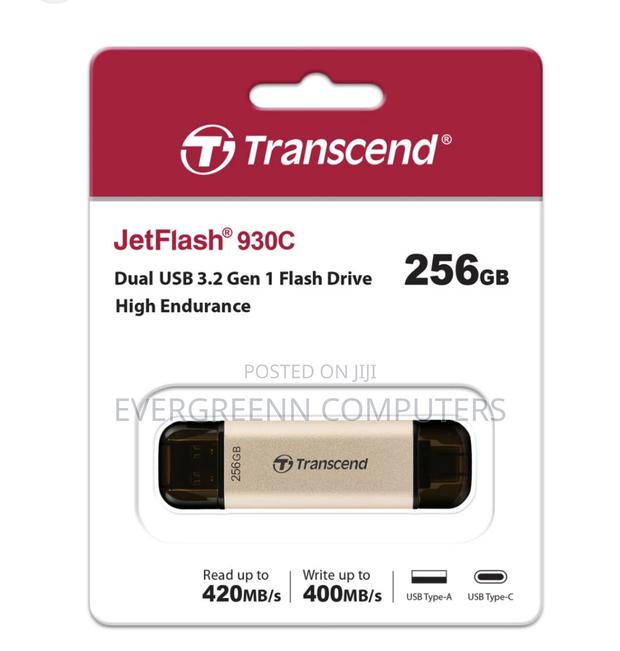 Original 256gb Transcend Flash Drive · Photo 2