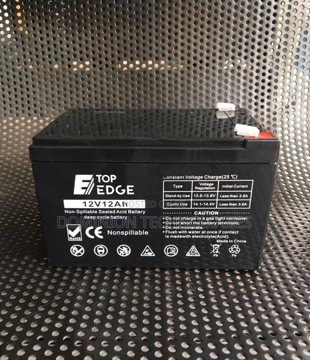 Top Edge 12v/12ah Ups Battery · Photo 1