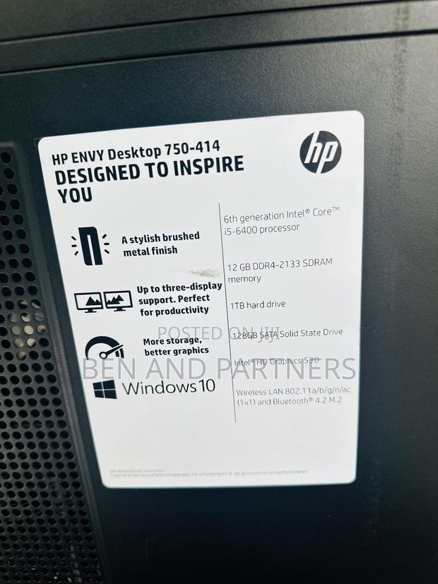 Desktop Computer HP Envy 12GB Intel Core i5 HDD+SSD 1T · Photo 4