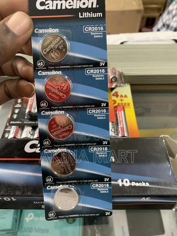 Camelion Lithium Cr2016 3v Batteries · Photo 1
