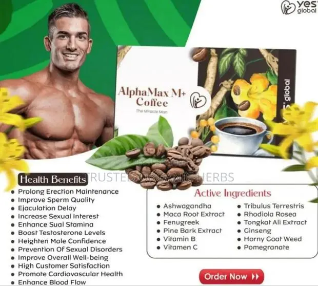 Alphamax M+ Coffee for Men · Photo 1