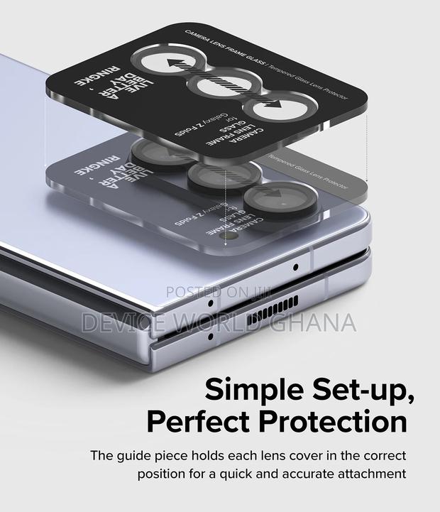 Camera Lens Protector (Rings) for Samsung Z Fold 6 5 4 3 · Photo 4
